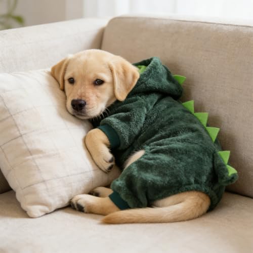 Sweat à Capuche pour Chiens, Costume Chaud pour Animal de Compagnie, Combinaison Chaude pour Animaux de Compagnie, Costume d'hiver pour Moyenne et Petite Tailles – vue 6