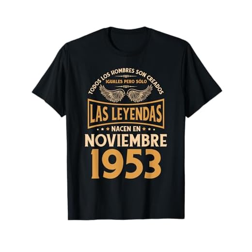 Cumpleaños Hombre Regalos Las Leyendas Noviembre 1953 Camiseta