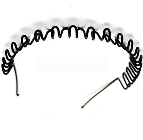 Rubela Sonpal Free Metal Black Zigzag Wave Hairband for Unisex (B089FNS8SN) Amazon Price History, Amazon Price Tracker