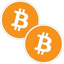 Bitcoin Stickers 2 Pack