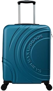 Velocity Suitcase 4 Wheel Luggage Cabin Bags 22x16x8 (55x40x20cm) Suitable for Ryanair, Easyjet, Jet 2 Carry on suitcase (Endless Sea)