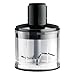 Braun Zerkleinerer Aufsatz MQS 230 BK mit EasyClick Plus System - Zubehör für Braun Stabmixer MultiQuick 7 und 9, BPA-frei, Fassungsvermögen 500 ml, Schwarz