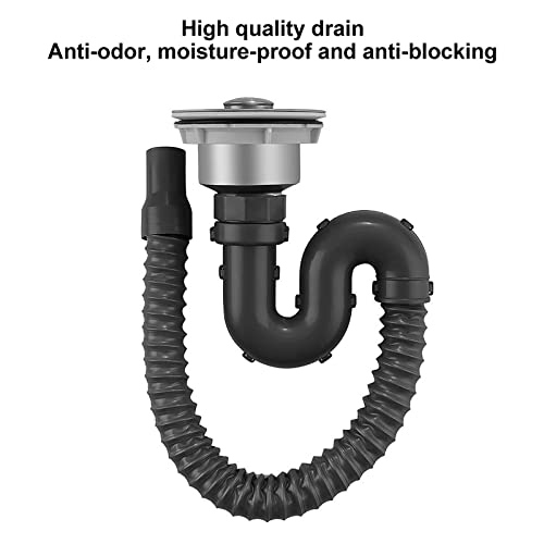Évier de cuisine compact en acier inoxydable avec robinet complet - 6