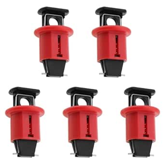 EMSea 5 Sets Auto Kabelverbinder - 4 Pin 2,8mm Mini Stecker Für Motorrad & Auto