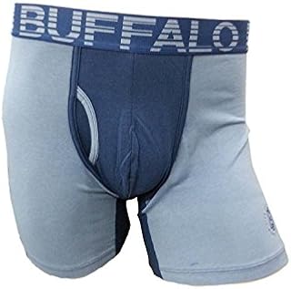 Buffalo David Bitton 1-Pack Men's Cotton Stretch Boxer Briefs - BD10510P1 (Small, Folkstone)