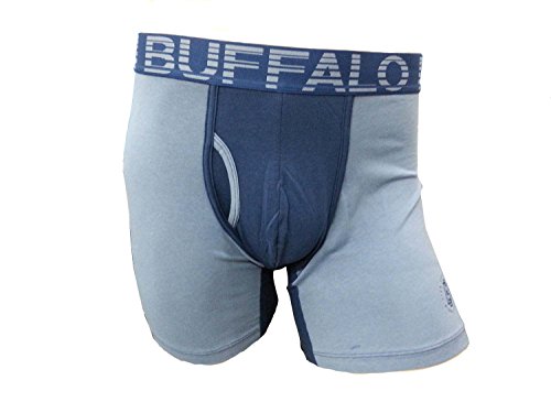 Buffalo David Bitton 1-Pack Men's Cotton Stretch Boxer Briefs - BD10510P1 (Small, Folkstone)