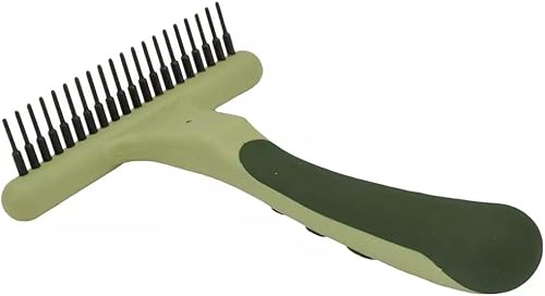 Rastrillo Safari de dientes largos Coastal Pet, diseñado para razas de perro con pelaje medio