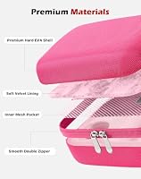 TiMOVO Hartschalen-Tragetasche aus Eva für Shark ChillPill, Magenta – Ansicht 3