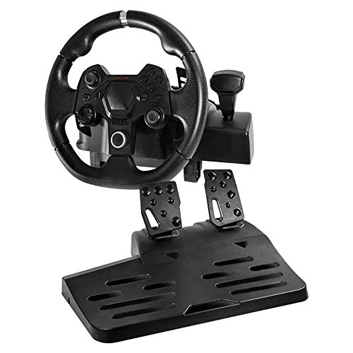 Guerreiro - JS090 Artaxes Volante Gamer com Força de Feedback e Pedal