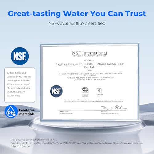 Waterdrop WD-FC-01 Water Filter For Sink, 320-Gallon Faucet Mount Water Filtration System thumb #4