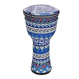 Kind Djembe Trommel Trommelfell Aus Ziegenleder Langlebig, Buschtrommel Schlagzeug Ethnischer Stil,...