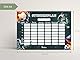 Fußball Stundenplan magnetisch abwischbar für Kühlschrank Whiteboard A4, Cooler Fußballfan Wochenplaner Junge Geschenk zur Einschulung (Magnetischer Stundenplan inkl. Markenstift)