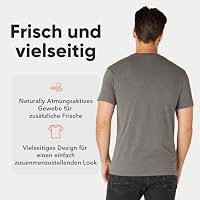 FM London 3/5er-Pack T-Shirts für Herren 100% Baumwolle, Premium-Qualität – Ansicht 4