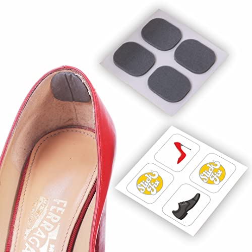 Image of SlickFix Shoe Bite Protector Pads Self-Adhesive With 24-Pcs, back heel for protectors, Heel comfort pads, Suitable for Insole, Heel savers for shoes, Sneakers, Shoes Accessories for Men & Women.