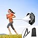 Pineeseatile Running Speed Training Parachute Resistance Chute Umbrella with Adjustable Strap Running Parachute