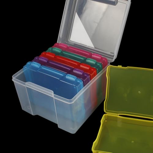 Boîte de rangement plastique transparent cartes de vœux festivals - 5