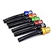 AnXin Tappo del Serbatoio di Gas del Tubo di sfiato Tubo di sfiato Tubo CNC Universale per ATV Quad Crf YZF Rmz Klx K.T.M Drz Pit Dirt Bike Fuel 6pcs colorato