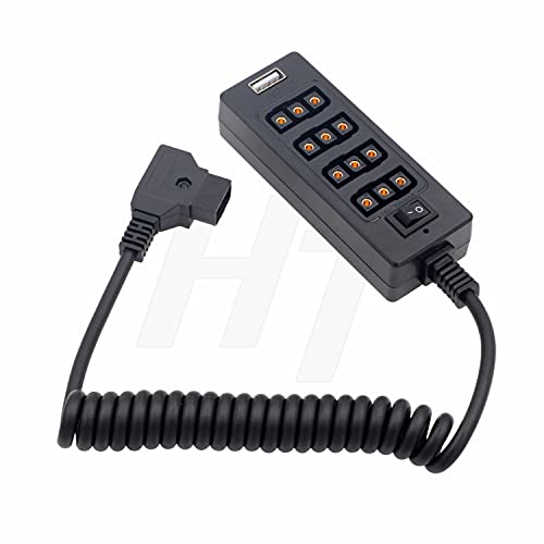 Adaptateur P-Tap et USB de batterie V-Lock pour éviter les pannes de caméra