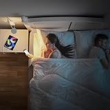 PRINCEWAY Ściemnialna Lampka Kinkiety do Sypialni Nad Łóżko do Czytania LED z Wtyczką i Gniazdko Elektryczne, Dwa Przełączniki Dotykowe, 3 Kolorów Oświetlenia, Wyjściowego USB (Biały 2 Szt)