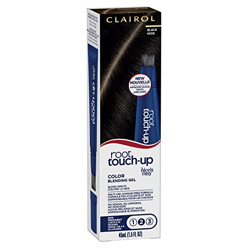 Clairol Gel semipermanente para retoque de raiz, 2 pretos, 1 unidade