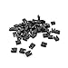 ZYAMY 30pcs 2.54mm Black Jumper Caps Standard Circuit Board Jumper Cap Shunts Short Circuit Connection Pin Blocks
