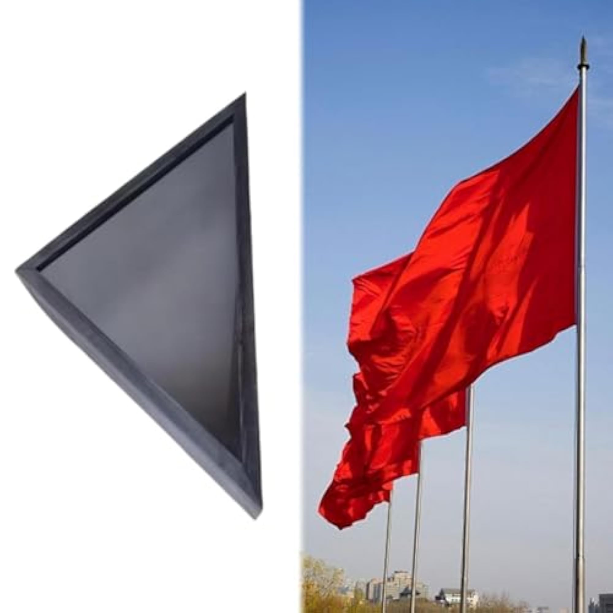 Wooden Dustproof Flag Case for Memorial Storage
