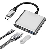 macbook pro 2011 avito Extension complète 3 en 1 : Adaptateur USB C vers HDMI intégrant une sortie HDMI 4K, un port USB A 3.0 et un port USB C Power Delivery, permettant d’afficher l’écran, connecter des périphériques et charger l’appareil simultanément, compatible avec Mac mini, iPad Pro/Air, MacBook Pro/Air, Surface Pro 9/8/7, Galaxy Tab/S24/S23, Steam Deck, etc. Prend en charge Windows, Mac OS, Linux et Android.