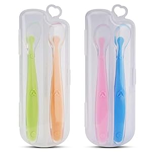 Kirecoo Baby Löffel Set, 4 Stück