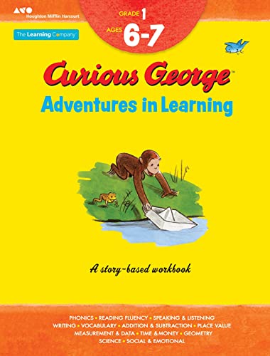 Curious George Adventures in Learning, Grade 1: Story-based learning (Learning with Curious George)