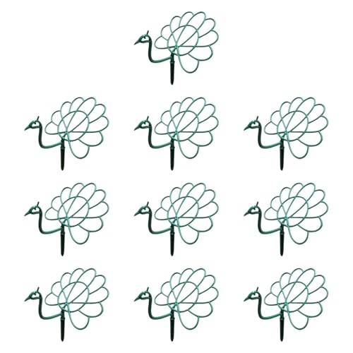 Ronyme 10 Soportes para Plantas de Jardín, Filodendro, Césped, Parque,