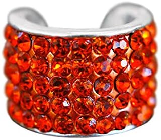 Charmed Crystal Stethoscope Charms, Tangerine