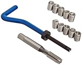 E-Z Lok EK40820 Metric Helical Threaded Insert Kit, 304 Stainless Steel, M8-1.25 Thread Size, 16 mm Installed Length (Pack of 10)