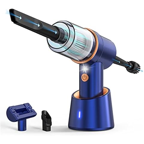 Grarg Compressed Air Duster, Electric Compressed Air Duster Cleaner for PC, Rechargeable 6000mAH Cordless Air Cleaner Blower for Laptop, Keyboard, Home Cleaning, Alternative to Canned Air Duster Cover