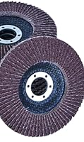 Fächerscheiben Set 125mm, 4-teilig, Körnung 40/60/100/120, für Schleifarbeiten mit Winkelschleifer, Aufnahme 22,23mm geeignet für viele gängige Winkelschleifer