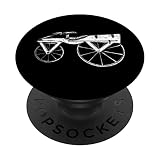 Erstes Fahrrad, Draisine, Fahrrad, zwei Räder PopSockets mit austauschbarem PopGrip
