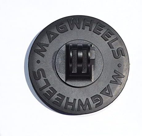 MagWheels Magnetic Camera Mount w/Non-Slip Anti-Scratch Rubber Coating for Action Cameras