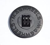 MagWheels Magnetic Camera Mount w/Non-Slip Anti-Scratch Rubber Coating for Action Cameras