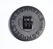 MagWheels Magnetic Camera Mount w/Non-Slip Anti-Scratch Rubber Coating for Action Cameras