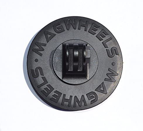 MagWheels Magnetyczny uchwyt na kamerę z antypoślizgową gumową powłoką zapobiegającą zarysowaniom do kamer sportowych