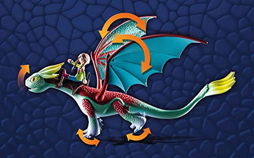 Feathers & Alex Dragons The Nine Realms 71083 Playmobil La Boîte - vue 5