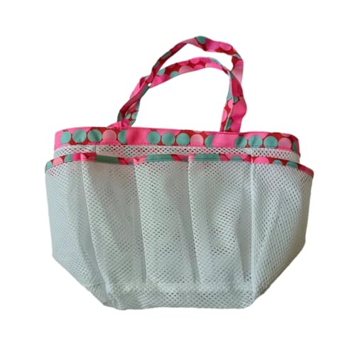 JSGHGDF Mesh Shower Caddies Bag Portable Shower Caddies Basket Bath Organizer for Beach