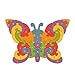 BeginAgain Butterfly A to Z Puzzle - Educational Wooden Alphabet Puzzle - Kids 2 and Up