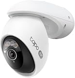 TP-Link Sécurité Pan/Tilt Extérieure, Caméra WiFi, 4K 8MP, Détection de Visage Locale, Suivi AI à 360°, Vision Nocturne Couleur Starlight, Connexion Double Bande Wi-FI 6, IP66, Détection Gratuite - 1