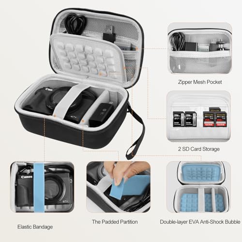 Funda para cámara digital EMART pequeña y protectora miniatura 5