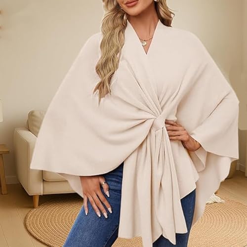 Flakaclsh Shawl, Subsequenti Shawl, Womens Shawls with Loop, Knitted Shawls Wrap, Cardigan Cape Wool, Cashmere Tops4