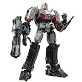 YOLOPARK Transformers One Megatron, 7.87-Inch Two Styles in One AMK PRO Transformers Toys with Magnetic Light-Up Effects | Switch Between D-16 & Final Form Megatron for Ages 15+