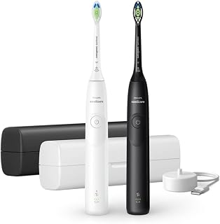 Philips Sonicare Serie 5300 Zahnbürste, Weiß/Schwarz