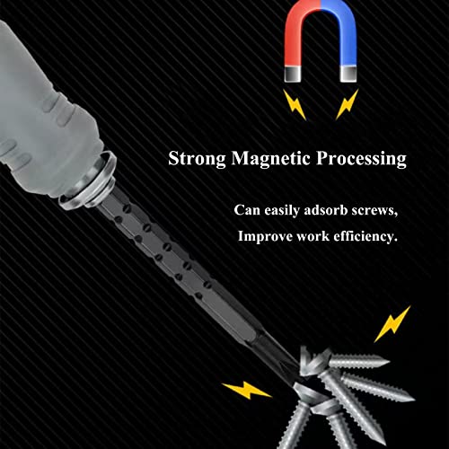 Decohomeforu 17-In-1 Multi-Bit Magnetic Screwdriver Set, All In One Portable Multi-Purpose Screwdriver Adjustable Screwdriver Tool, Slotted/Philips/Pozi/Torx/Square, Nut Driver For Daily Repair Tools #TOP5