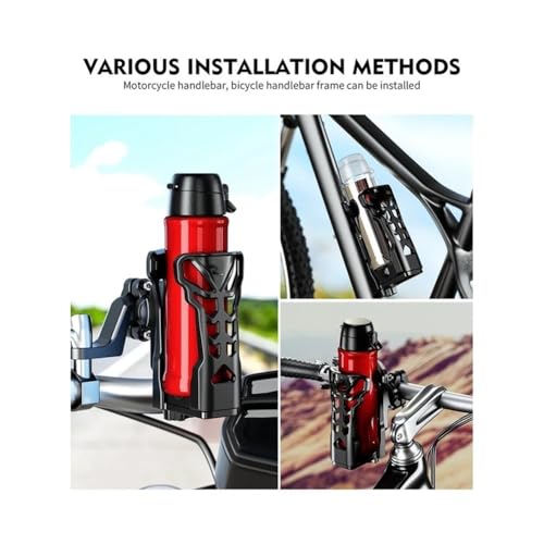 Porte-boissons moto à diamètre ajustable 53mm à 90mm pour vélo