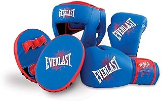 Everlast Prospect Youth Training Kit with Gloves, Headgear, and Mitts